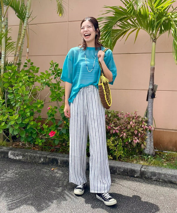 BEAMS HEARTのビーズ ミックス ロング ネックレスを使ったコーディネートを紹介します。｜Rakuten Fashion(楽天ファッション／旧楽天ブランドアベニュー)6179059