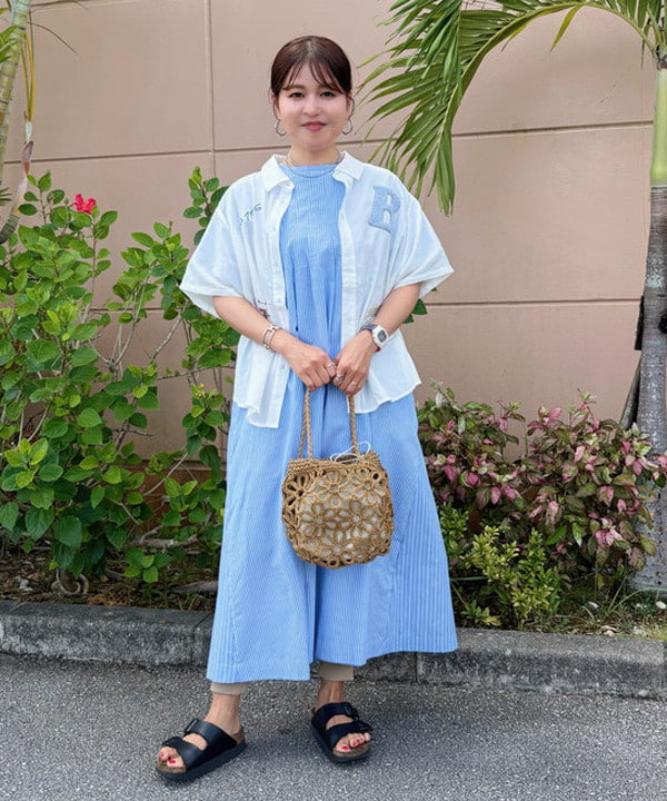 BEAMS HEARTのフラワー ペーパー バッグ◇を使ったコーディネートを紹介します。｜Rakuten Fashion(楽天ファッション／旧楽天ブランドアベニュー)6179090