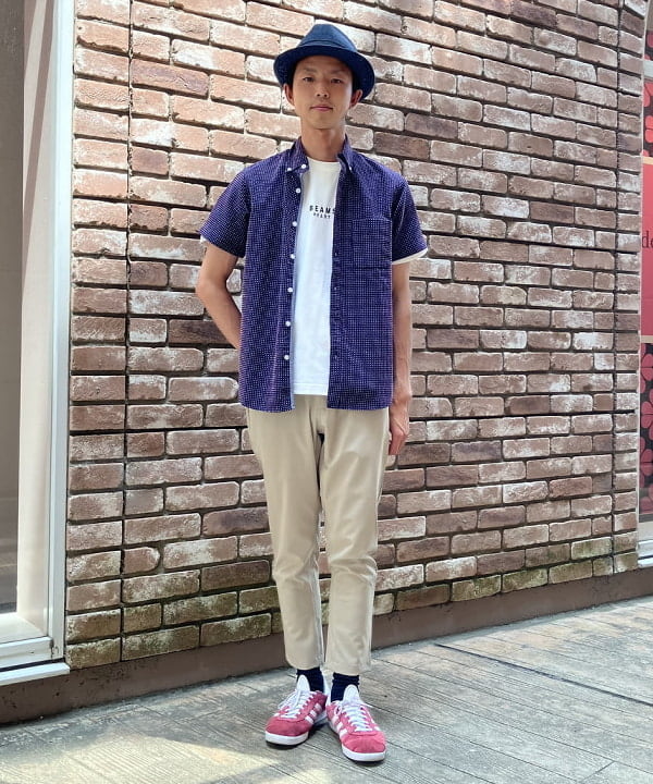 BEAMS HEARTのペーパーサーモハットを使ったコーディネートを紹介します。｜Rakuten Fashion(楽天ファッション／旧楽天ブランドアベニュー)6179111