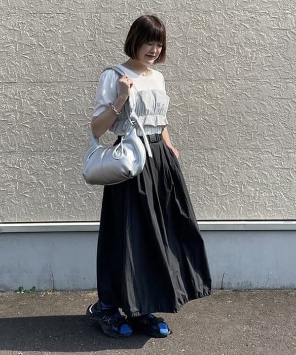 BEAMS HEARTのビスチェ ドッキング Tシャツを使ったコーディネートを紹介します。｜Rakuten Fashion(楽天ファッション／旧楽天ブランドアベニュー)6179148