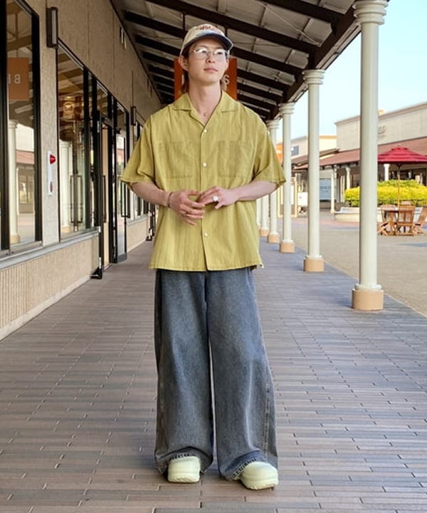 BEAMS HEARTのオーバーダイ デニム パンツを使ったコーディネートを紹介します。｜Rakuten Fashion(楽天ファッション／旧楽天ブランドアベニュー)6179153