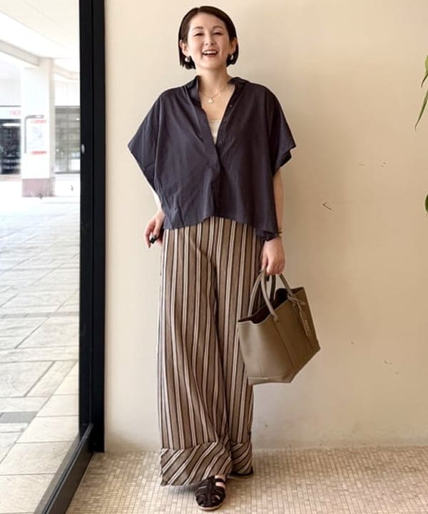 BEAMS HEARTのビッグ シルエット シャツを使ったコーディネートを紹介します。｜Rakuten Fashion(楽天ファッション／旧楽天ブランドアベニュー)6179120