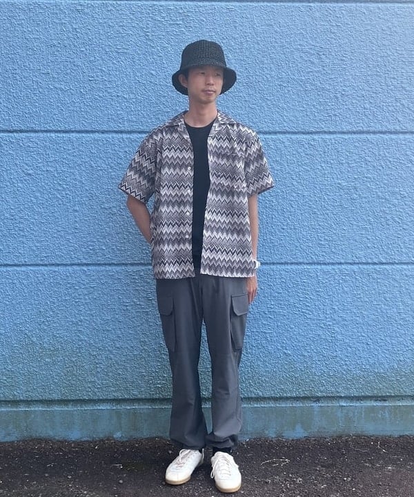 BEAMS HEARTのBEAMS HEART / コマ編み バケットハットを使ったコーディネートを紹介します。｜Rakuten Fashion(楽天ファッション／旧楽天ブランドアベニュー)6179191
