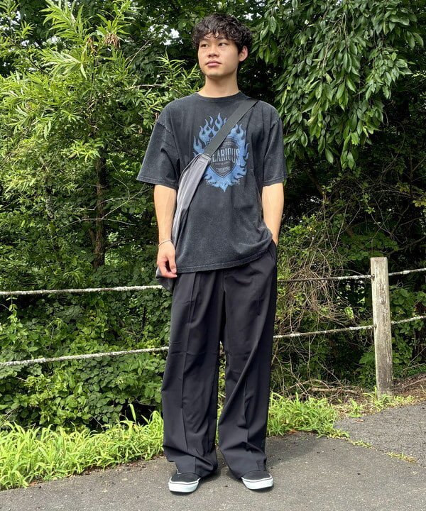 BEAMS HEARTのフェード プリント Tシャツを使ったコーディネートを紹介します。｜Rakuten Fashion(楽天ファッション／旧楽天ブランドアベニュー)6179276