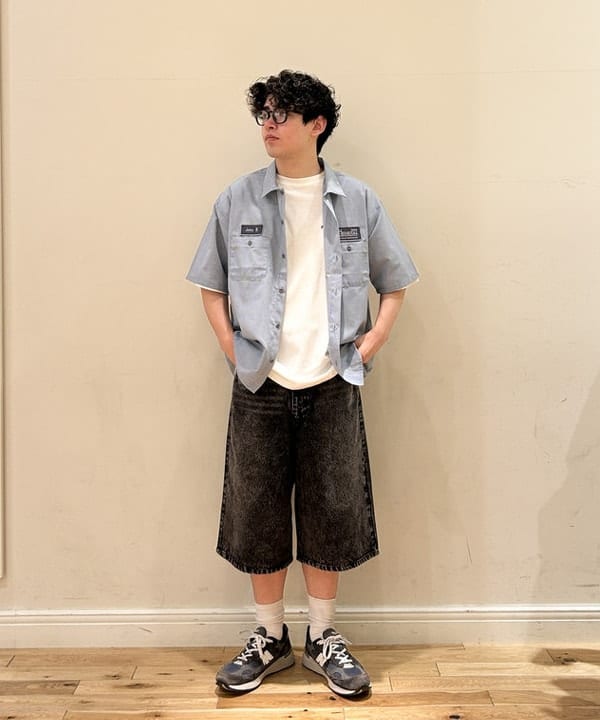 BEAMS HEARTのGMS ミニチェック ワークシャツを使ったコーディネートを紹介します。｜Rakuten Fashion(楽天ファッション／旧楽天ブランドアベニュー)6178061