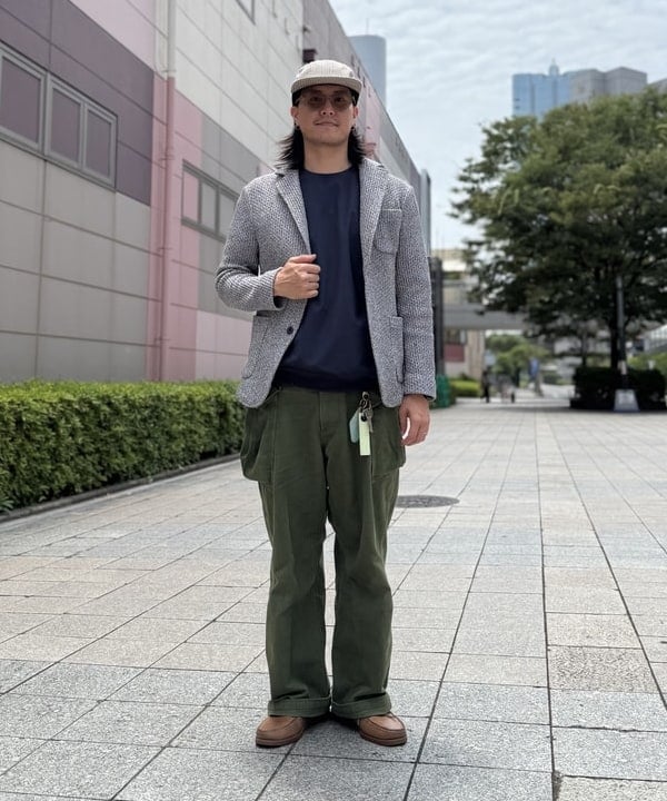 BEAMS HEARTのハニカムニット ジャケットを使ったコーディネートを紹介します。｜Rakuten Fashion(楽天ファッション／旧楽天ブランドアベニュー)6179378