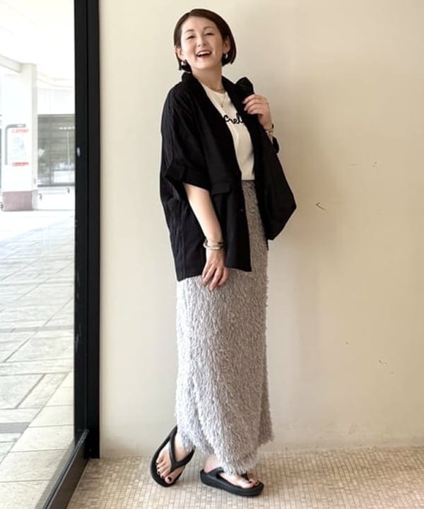 BEAMS HEARTのコード刺繍 ロゴ Tシャツを使ったコーディネートを紹介します。｜Rakuten Fashion(楽天ファッション／旧楽天ブランドアベニュー)6179463