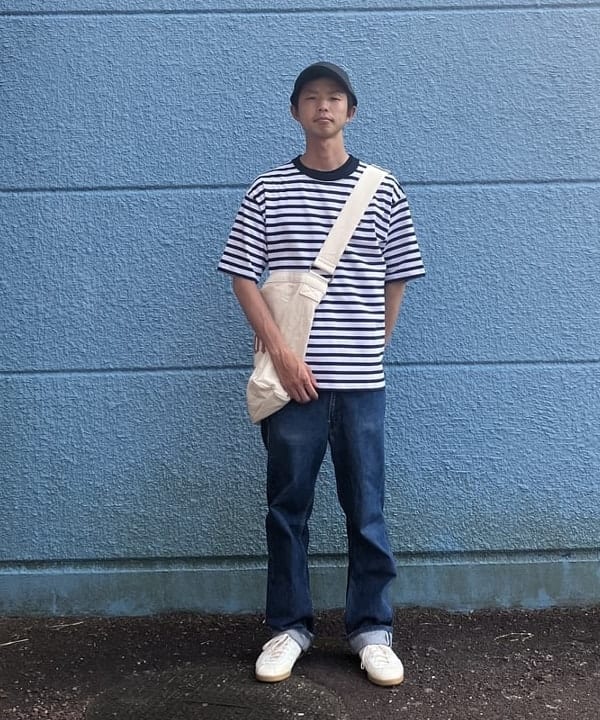 BEAMS HEARTのキャンバス ニュースペーパー バッグを使ったコーディネートを紹介します。｜Rakuten Fashion(楽天ファッション／旧楽天ブランドアベニュー)6179475