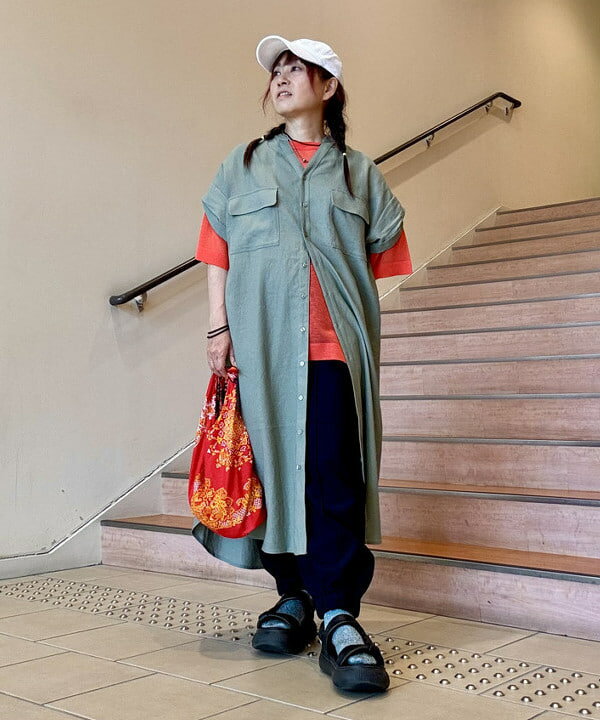 BEAMS HEARTのBEAMS BOY / イレギュラー バンダナ バッグを使ったコーディネートを紹介します。｜Rakuten Fashion(楽天ファッション／旧楽天ブランドアベニュー)6179584