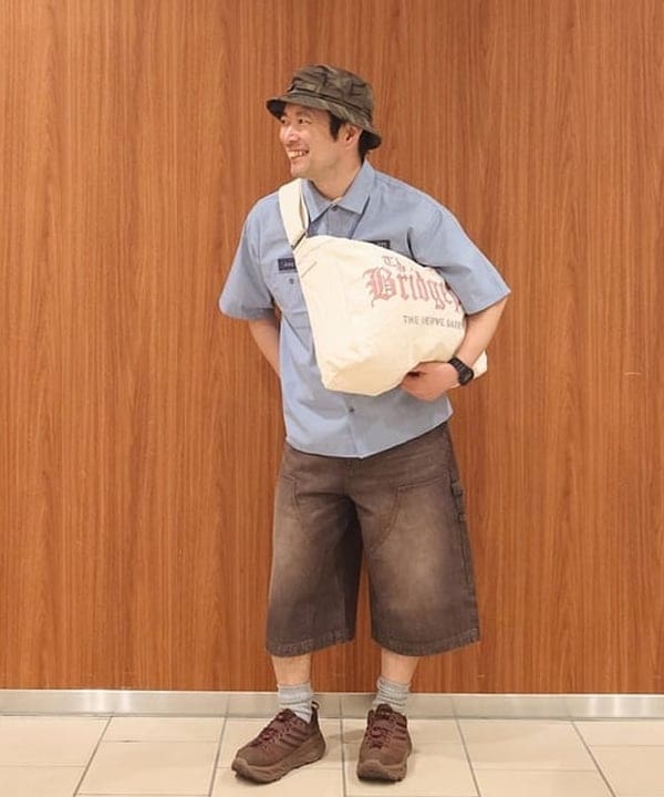 BEAMS HEARTのGMS ミニチェック ワークシャツを使ったコーディネートを紹介します。｜Rakuten Fashion(楽天ファッション／旧楽天ブランドアベニュー)6179616