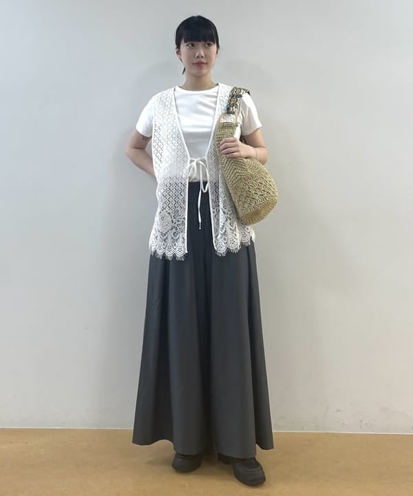 BEAMS HEARTのタック ワイドパンツを使ったコーディネートを紹介します。｜Rakuten Fashion(楽天ファッション／旧楽天ブランドアベニュー)6179617