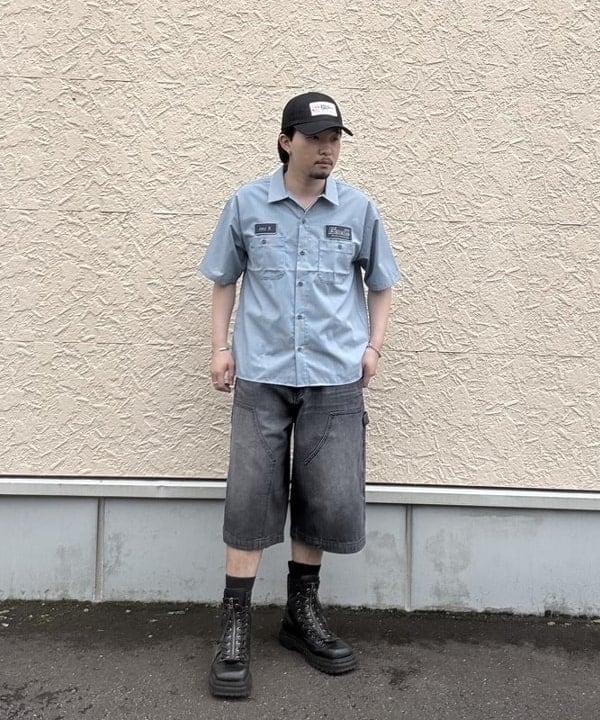 BEAMS HEARTのGMS ミニチェック ワークシャツを使ったコーディネートを紹介します。｜Rakuten Fashion(楽天ファッション／旧楽天ブランドアベニュー)6179647