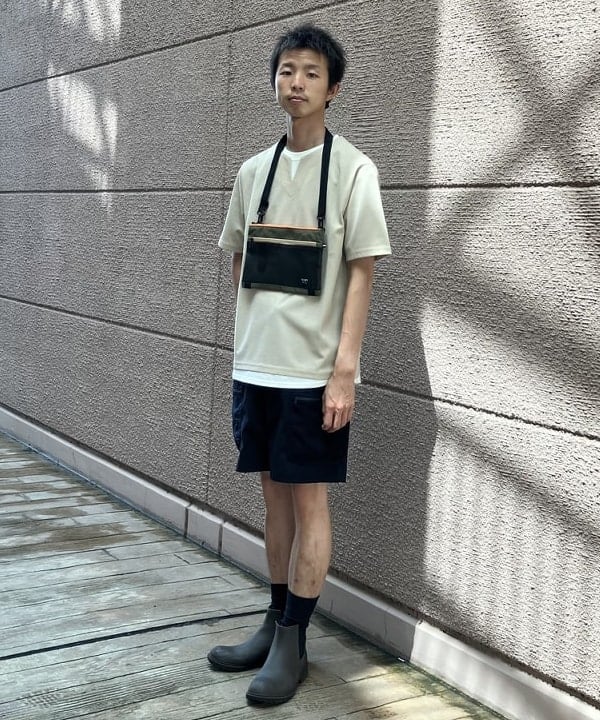 BEAMS HEARTのメッシュコンビ サコッシュを使ったコーディネートを紹介します。｜Rakuten Fashion(楽天ファッション／旧楽天ブランドアベニュー)6179670