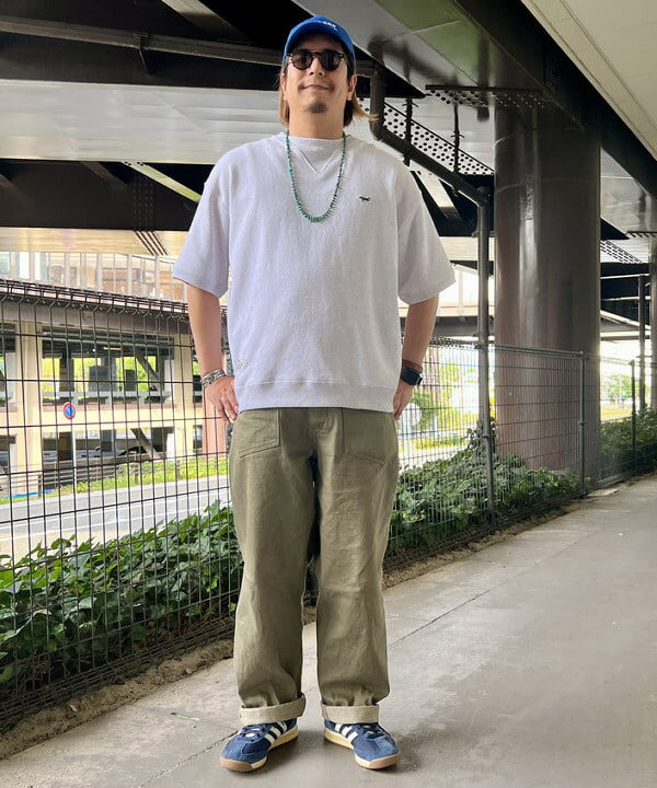 BEAMS HEARTの【EXCLUSIVE】PENNEY'S / FOX ショートスリーブ スウェットを使ったコーディネートを紹介します。｜Rakuten Fashion(楽天ファッション／旧楽天ブランドアベニュー)6179705