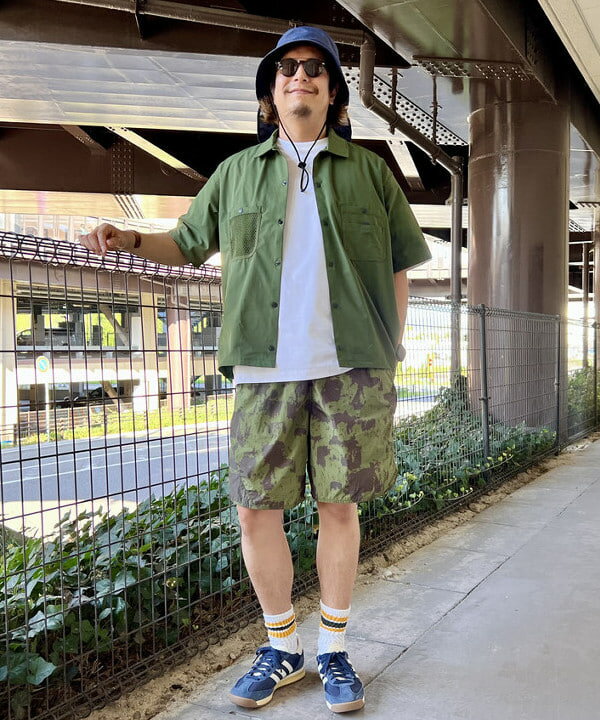 BEAMS HEARTのテック ショートスリーブ ビッグ Tシャツ(吸水速乾・水陸両用)を使ったコーディネートを紹介します。｜Rakuten Fashion(楽天ファッション／旧楽天ブランドアベニュー)6179730