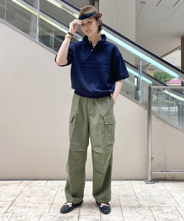 BEAMS HEARTのポリメランジ ポロシャツ (吸水速乾) 25SSを使ったコーディネートを紹介します。｜Rakuten Fashion(楽天ファッション／旧楽天ブランドアベニュー)6179734