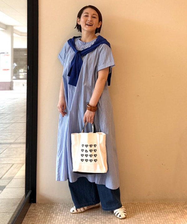 BEAMS HEARTのクレイジー フレア ワンピースを使ったコーディネートを紹介します。｜Rakuten Fashion(楽天ファッション／旧楽天ブランドアベニュー)6179759