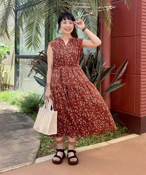 BEAMS HEARTのクリアフレーム ボストン グラスを使ったコーディネートを紹介します。｜Rakuten Fashion(楽天ファッション／旧楽天ブランドアベニュー)6179767