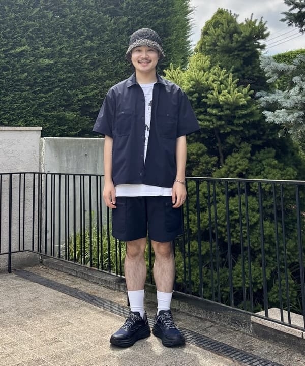 BEAMS HEARTのコマ編み 2トーン バケットハットを使ったコーディネートを紹介します。｜Rakuten Fashion(楽天ファッション／旧楽天ブランドアベニュー)6179807