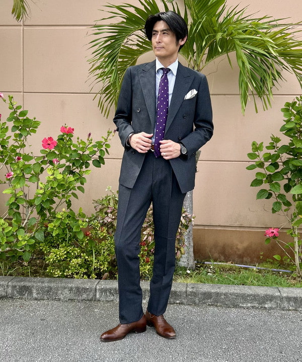 BEAMS HEARTのイージーケア セミワイドカラー シャツを使ったコーディネートを紹介します。｜Rakuten Fashion(楽天ファッション／旧楽天ブランドアベニュー)6179826