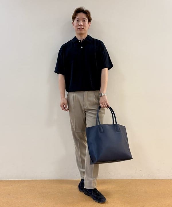 BEAMS HEARTのポリメランジ ポロシャツ (吸水速乾) 25SSを使ったコーディネートを紹介します。｜Rakuten Fashion(楽天ファッション／旧楽天ブランドアベニュー)6179851