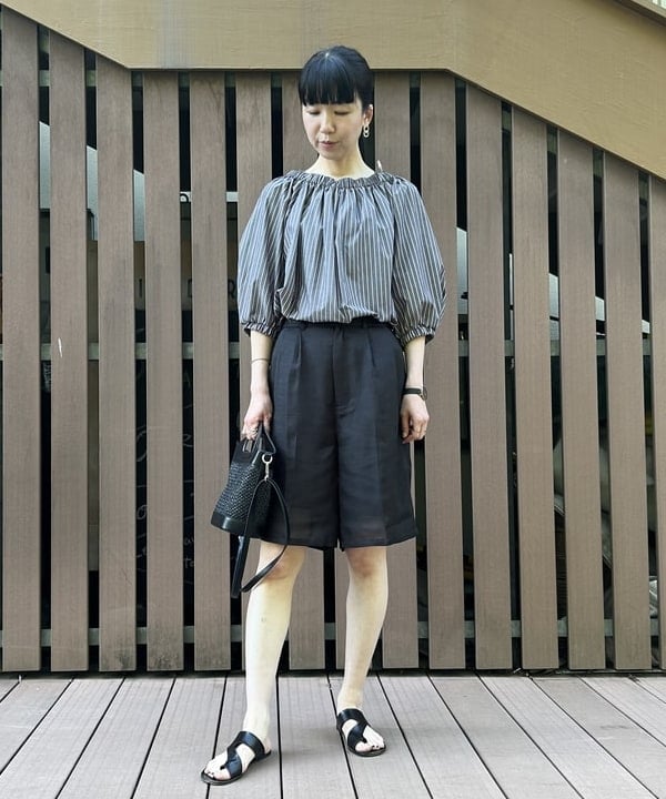 BEAMS HEARTのくり手ハンドル バッグ 25SS ショルダーバッグ レディースを使ったコーディネートを紹介します。｜Rakuten Fashion(楽天ファッション／旧楽天ブランドアベニュー)6179866