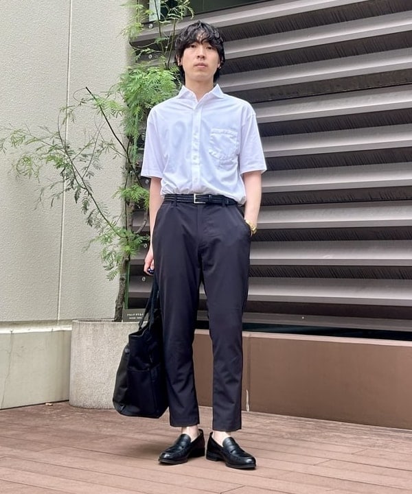 BEAMS HEARTの撥水 ナイロン トートバッグ(A4サイズ収納可能)を使ったコーディネートを紹介します。｜Rakuten Fashion(楽天ファッション／旧楽天ブランドアベニュー)6179882