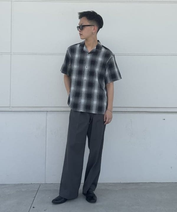 BEAMS HEARTのボスリントン フレーム グラスを使ったコーディネートを紹介します。｜Rakuten Fashion(楽天ファッション／旧楽天ブランドアベニュー)6179889