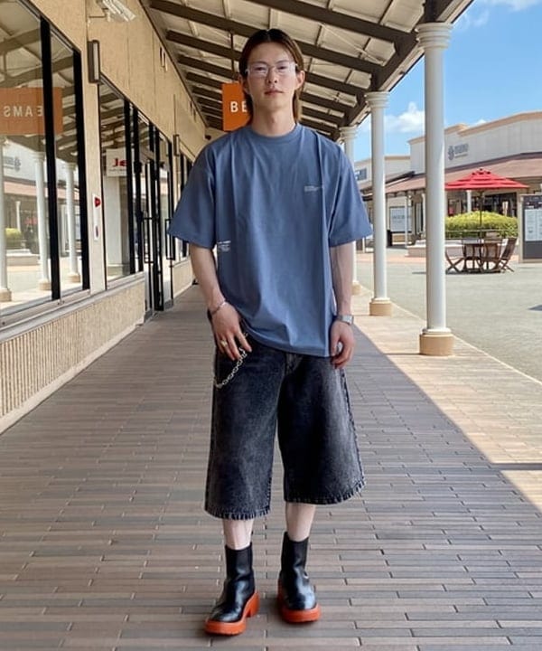 BEAMS HEARTのテック ショートスリーブ ビッグ Tシャツ(吸水速乾・水陸両用)を使ったコーディネートを紹介します。｜Rakuten Fashion(楽天ファッション／旧楽天ブランドアベニュー)6179893