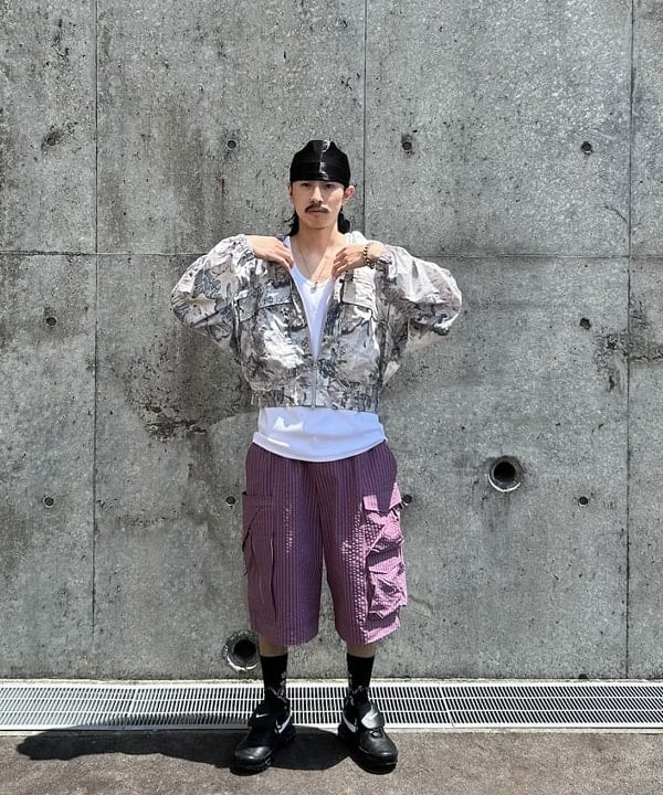 BEAMS MENのベーシック タンクトップを使ったコーディネートを紹介します。｜Rakuten Fashion(楽天ファッション／旧楽天ブランドアベニュー)6179903