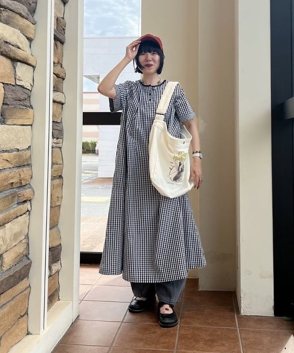 BEAMS HEARTのクレイジー フレア ワンピースを使ったコーディネートを紹介します。｜Rakuten Fashion(楽天ファッション／旧楽天ブランドアベニュー)6179933