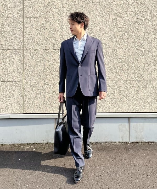 BEAMS HEARTのドライカルゼ 2ボタン ジャケット(S~XL)を使ったコーディネートを紹介します。｜Rakuten Fashion(楽天ファッション／旧楽天ブランドアベニュー)6179989