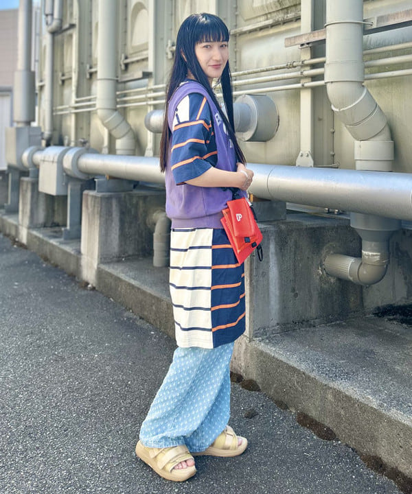 BEAMS WOMENのB-HEARTロゴ メッセージ マルチポーチ 25AW レディース ストラップ 取り外し可能を使ったコーディネートを紹介します。｜Rakuten Fashion(楽天ファッション／旧楽天ブランドアベニュー)6180069