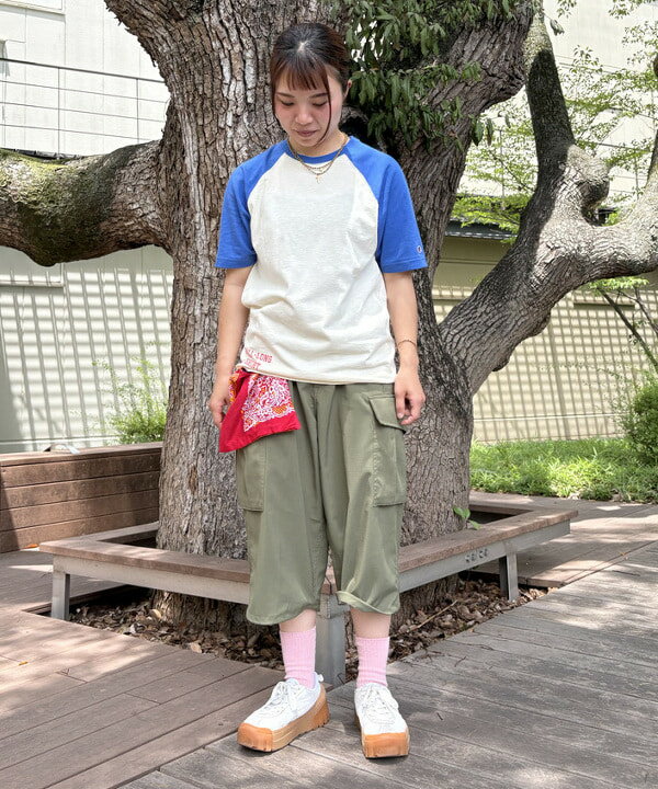 BEAMS HEARTのBEAMS BOY / イレギュラー バンダナ バッグを使ったコーディネートを紹介します。｜Rakuten Fashion(楽天ファッション／旧楽天ブランドアベニュー)6179969