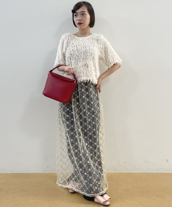 BEAMS HEARTのフレア デニム パンツを使ったコーディネートを紹介します。｜Rakuten Fashion(楽天ファッション／旧楽天ブランドアベニュー)6180098