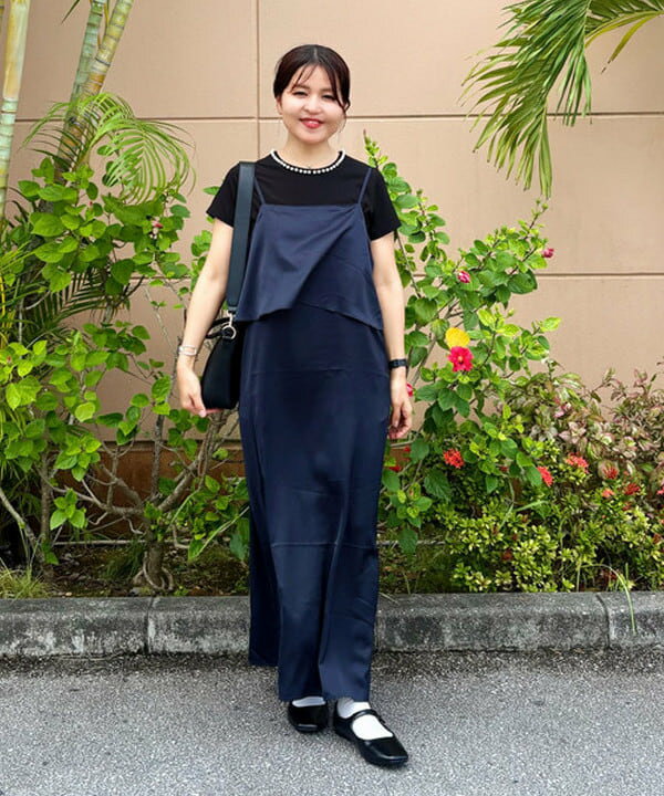 BEAMS HEARTのパール トリミング Tシャツを使ったコーディネートを紹介します。｜Rakuten Fashion(楽天ファッション／旧楽天ブランドアベニュー)6180110