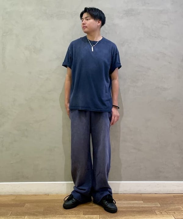 BEAMS HEARTのGMS ワイドストレート  コットンウラケ パンツを使ったコーディネートを紹介します。｜Rakuten Fashion(楽天ファッション／旧楽天ブランドアベニュー)6180180