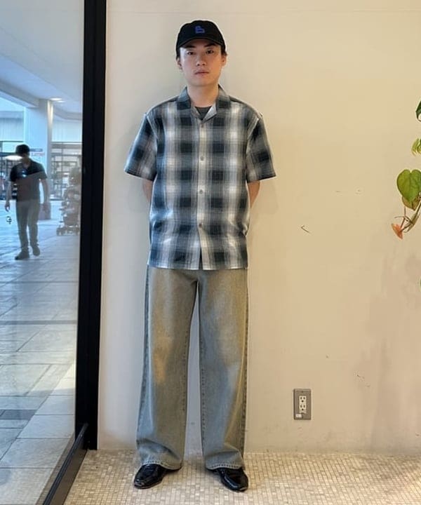 BEAMS HEARTのブラスト ワイド ストレート デニムを使ったコーディネートを紹介します。｜Rakuten Fashion(楽天ファッション／旧楽天ブランドアベニュー)6180206