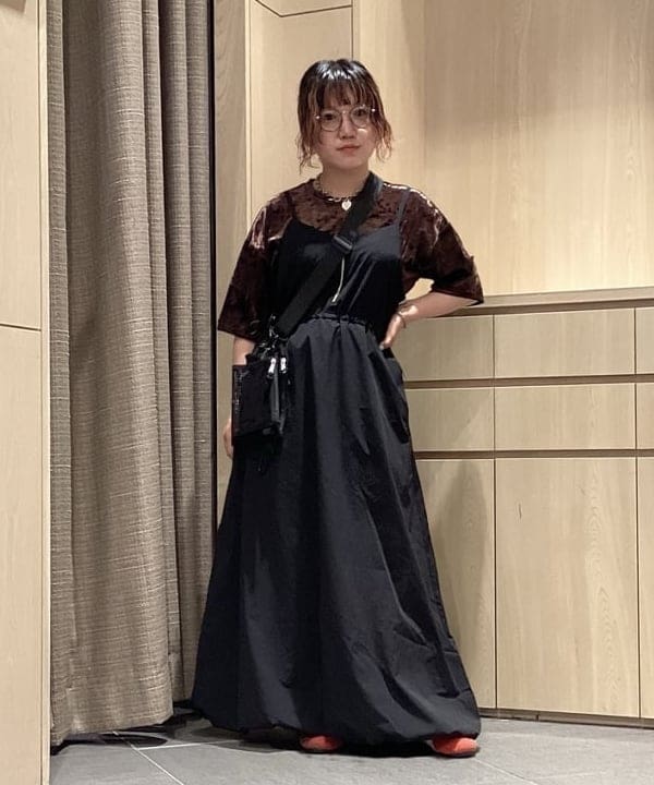 BEAMS HEARTの刺繍ロゴ ベロア Tシャツを使ったコーディネートを紹介します。｜Rakuten Fashion(楽天ファッション／旧楽天ブランドアベニュー)6180207