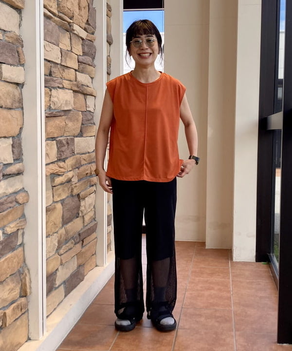 BEAMS HEARTのダブルブリッジ ボストングラスを使ったコーディネートを紹介します。｜Rakuten Fashion(楽天ファッション／旧楽天ブランドアベニュー)6179555