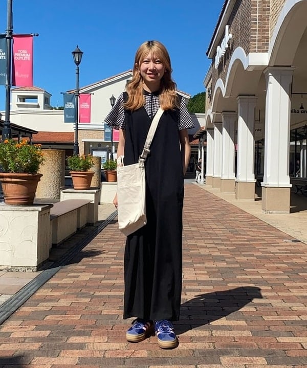 BEAMS HEARTのスマイル 刺繍 ロゴ バッグを使ったコーディネートを紹介します。｜Rakuten Fashion(楽天ファッション／旧楽天ブランドアベニュー)6180211