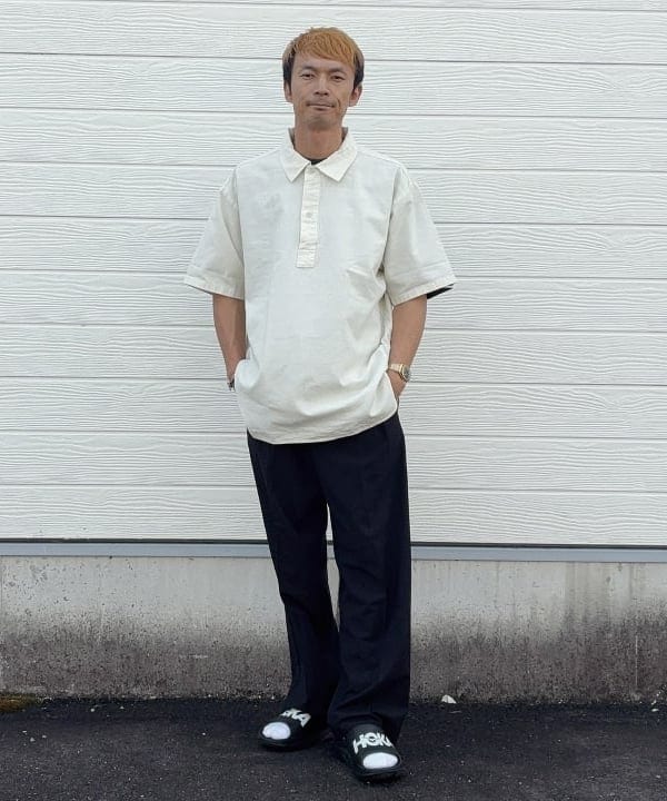 BEAMS OUTLETのミリタリー プルオーバー イージー シャツを使ったコーディネートを紹介します。｜Rakuten Fashion(楽天ファッション／旧楽天ブランドアベニュー)6180216