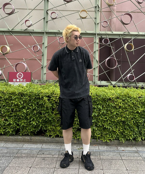 BEAMS HEARTのフェード エンブレム 鹿の子 ポロシャツを使ったコーディネートを紹介します。｜Rakuten Fashion(楽天ファッション／旧楽天ブランドアベニュー)6180239