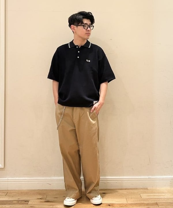 BEAMS HEARTのPENNEY'S / フォックス ニット ポロシャツを使ったコーディネートを紹介します。｜Rakuten Fashion(楽天ファッション／旧楽天ブランドアベニュー)6180265
