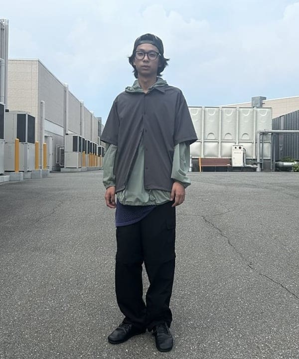 BEAMS HEARTのBEAMS / ハーフジップ テック フーディを使ったコーディネートを紹介します。｜Rakuten Fashion(楽天ファッション／旧楽天ブランドアベニュー)6180287