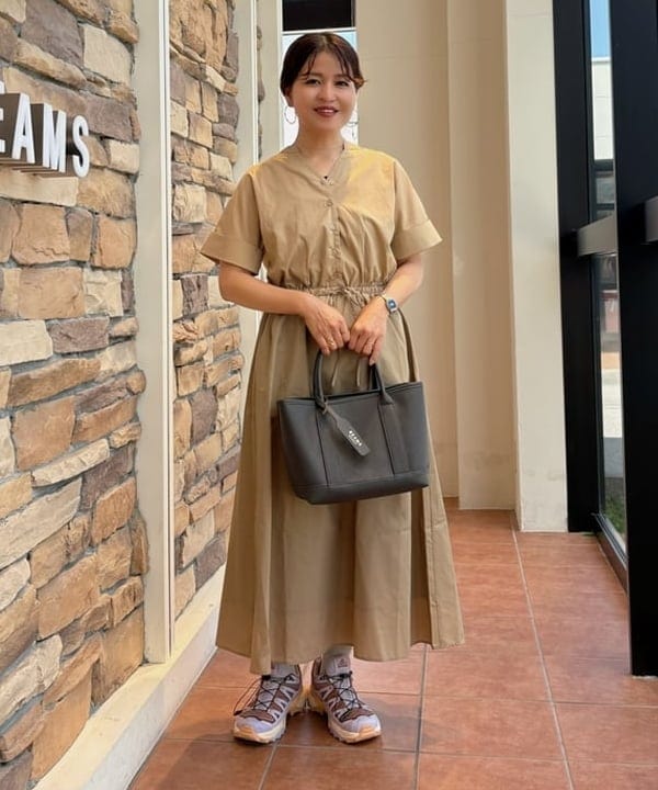 BEAMS HEARTの【WEB限定色BLACK】パーテーション トートバッグ 26SS お仕事 レディース オンオフ兼用を使ったコーディネートを紹介します。｜Rakuten Fashion(楽天ファッション／旧楽天ブランドアベニュー)6180328