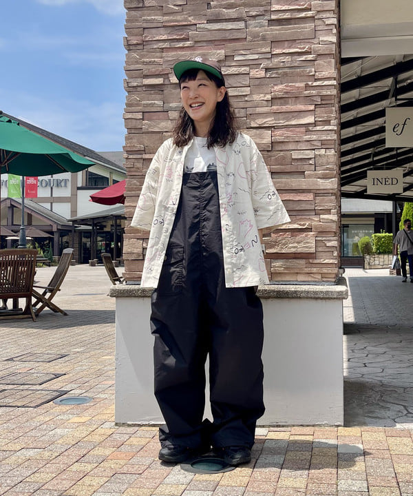 BEAMS HEARTのネコ フォト コラージュ Tシャツを使ったコーディネートを紹介します。｜Rakuten Fashion(楽天ファッション／旧楽天ブランドアベニュー)6180496