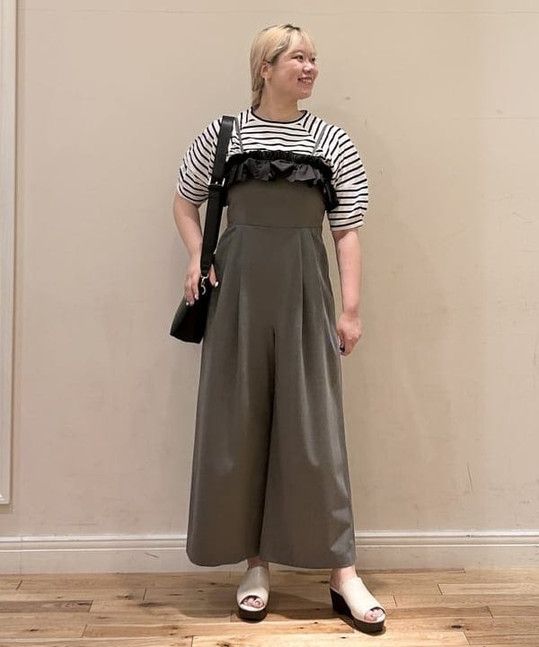 BEAMS WOMENのベルト ハンドル スクエア ショルダーバッグ 25SS レディースを使ったコーディネートを紹介します。｜Rakuten Fashion(楽天ファッション／旧楽天ブランドアベニュー)6180504