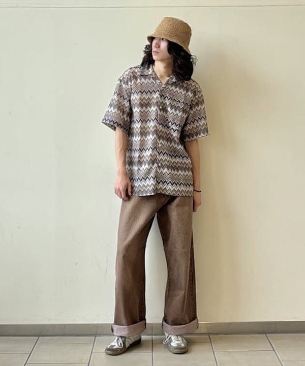 BEAMS HEARTのBEAMS HEART / コマ編み バケットハットを使ったコーディネートを紹介します。｜Rakuten Fashion(楽天ファッション／旧楽天ブランドアベニュー)6180558