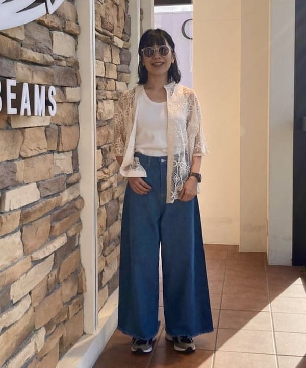 BEAMS HEARTのクリアフレーム ボストン グラスを使ったコーディネートを紹介します。｜Rakuten Fashion(楽天ファッション／旧楽天ブランドアベニュー)6180637